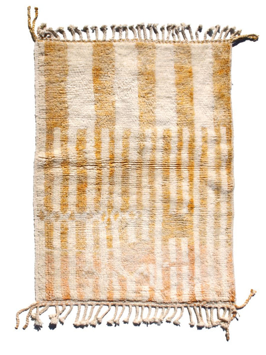 Authentic Beni Ourain Rug – Handwoven Moroccan Wool Carpet, 300x200 cm – Cozy & Stylish Boho Decor"