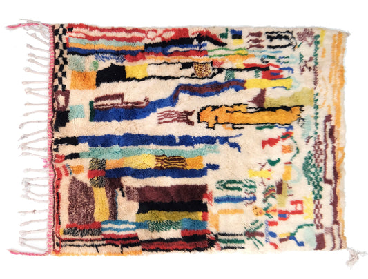 Artisanal Splendor: Enrich Your Home with Authentic Beni Ourain Rugs"